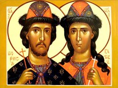 Борис и Глеб - первые русские святые