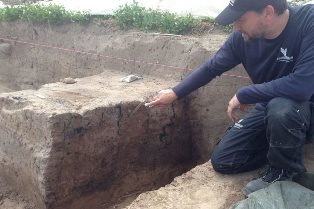 В Дании изучают пожар X века в крепости Боргринг