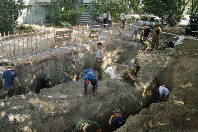 В Волгограде нашли крупнейшую братскую могилу