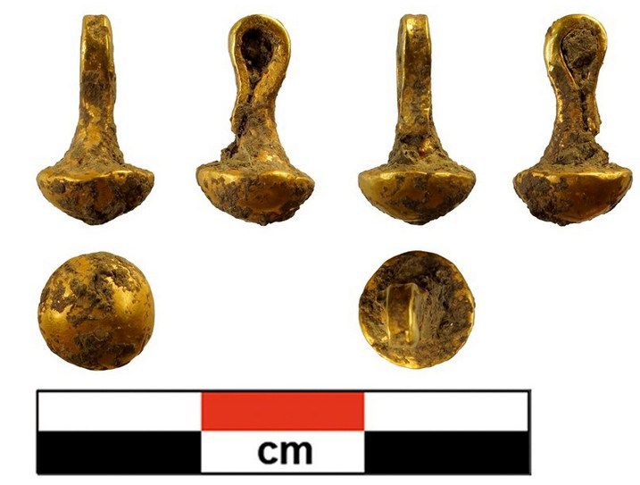 В Болгарии нашли золотое украшение возрастом 6,3 тыс. лет